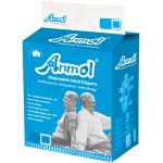 ANMOL Adult Diaper Tape Style Medium l 32-44 inches l 5 Count (For Men and Women) With Wetness Indicator