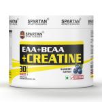 Spartan Sport Sciences EAA+BCAA+Creatine Powder, 170gm Blueberry