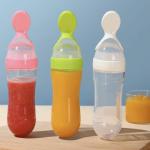 ShopiMoz Pack of 3 Silicone Feeder bottle