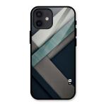 COVERS CART - Dark Stripes Glass Back Case for iPhone 12