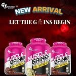 Growtech Nutrition Muscle Mass Weight Gainer with 3Gm Pure Creatine, L-Glutamine & Digestive Enzymes|Post-Workout|for Muscle Gain|for Men & Women (Belgain Chocolate, 3Kg) 20G Protein Per Serving, 60 Servings