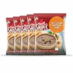 Bambino Hot N Sour Soups 40gms Pack of 5 (Buy One Get One Free Offer 40gms X 10 Packets)