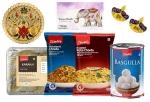 Chheda's - Diwali Gift Hamper - Sweet & Namkeen - Thali & Shubh Labh - (21-CHD-SLT)