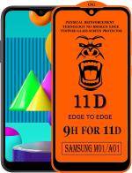 Hot Selling Edge To Edge Tempered Glass for ; samsung galaxy m01 |Pack of 1