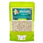 Divinity Organics | Unpolished Organic Dried Green Peas/Sukha Matar (1kg Pack)
