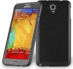 Shagya Samsung Galaxy Note 3 Black Silicon Back Cover Case