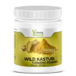 Holy Natural Wild Kasturi Turmeric Powder 250gm, Kasturi Haldi, Kasturi Manjal, Jangli Haldi, Curcuma Aromatica Powder, For face and skin | Haldi Face pack, Face Mask | For Glowing Skin, Reduces acne and Facial hair, Face Brightening.