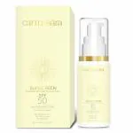 CARMASARA SPF 50 PA+++ Sunscreen: UV Protection for Men & Women | Light & Moisturizing with White Curcumin & Soy Milk Nourishment | Suitable for All Skin Types | 50ml