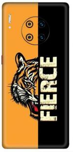 aadia Huawei Mate 30 Pro Matte Vinyl Tiger Printed Mobile Skin Sticker with Scratch Resistant Lamination