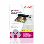 VMS Starlam Thermal A3 Lamination Pouch (Sheets) 310mmx450mm 80 Micron - 100 Laminating Sheets for Certificate and Documents
