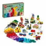 LEGO Classic 90 Years of Play 11021 Building Kit with 15 Toys for Kids (1,100 Pieces)