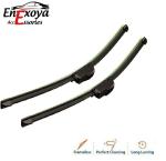 Enexoya Maruti Omni Frameless High Performance U Hook Banana Car Wiper Blades,Black (pack of 2)