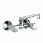 Jaquar Sink Mixer with Swinging Spout (Wall Mounted Model) With Connecting Legs and Wall Flanges