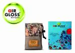 Air Gloss Musk Car Perfumes|Hanging Raxine Bag with 2 Perfume Cakes | Car Air Freshener with Eco Friendly - Made in India