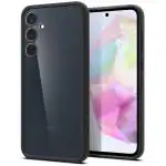 Spigen Essential Sand Crystal Back Cover Case Compatible with Samsung Galaxy A35 5G (TPU + Poly Carbonate | Matte Black)