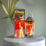 RADIENT PHARMA B-PUREX PLAIN SYRUP 120ml || PACK OF 3