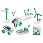 QUALITIO 6-in-1 Solar Educational Robot Kit Toys DIY Build Kit Building Science Project Experiment Kit.