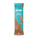 Phab Protein Bars, Pack of 6 - Mocha Nut Fudge | 21g Protein, 0 Added Sugar, 0 Trans Fats