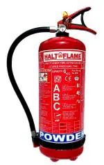 Haltflame ABC Type Fire Extinguisher Capacity 06 Kg.