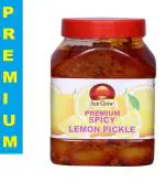 VARSHA ENTERPRISES Sungrow Premium Fresh Spicy Lemon Pickle Traditional Pack 1Kg