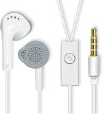 JIONEE | Microphone| Bass Bost Sound | Flat Wired Earphone| Original Earphone Like Compatible with All Andriod Smartphone, MP3 Players, Mobile, Laptops Earphone Original YS 1LS3|, White