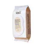 Glam21 Makeup Remover Wipes-Fragrance Free Pre Moisturized for Face Cleansing & 100% Cotton-28pc