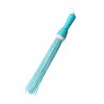 Classy Touch Kharata Broom Plastic Hard Bristle for Home, Washroom, Bathroom,(60 Sticks,Aqua)