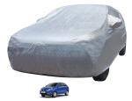 Auto Hub Car Body Cover Compatible with Tata Zest with Mirror Pockets, Triple Stitched, Water Resistant Car Cover, Metallic Silver