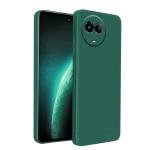 Knotyy Ultra Soft Rubberised Back Cover for Realme C67 5G | Inner Velvet Fabric Lining | Matte Silicone Flexible |Raised Bumps for Camera & Screen Protection Back Case Cover - Blue