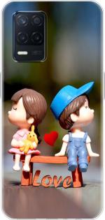 Fashionury Back Cover for Realme 9 5G, Realme Narzo 30 5G, Realme 8 5G (Multicolor, Grip Case, Silicon, Pack of: 1)