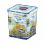 Lock & Lock Classics Transparent Tall Square Plastic Food Storage Container 2.6 L