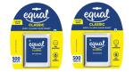 Equal Classic Zero Calorie Sweetener |No Aspartame| Diet Friendly |Table Top Sweetener| 500 Tablets|Pack of 2