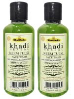 Khadi Natural Herbal Neem Tulsi Acne Control Face Wash 420ml