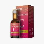 ShelaBella Pure Vitamin C Brightening and Anti Aging Serum for Face, Skin Firming and Antioxidant Facial Serum for Dark Spots, Fine Lines and Wrinkles, Moisturizing for Sensitive Skin, 30ml