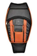 Uniware Black, Tan Leather Scratch Proof Petrol Tank Cover For Royal Enfield Classic 350, 500, Royal Enfield Bullet, Electra And Standard Models