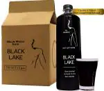 Black Lake (9 litres) Black Alkaline drink| 70+ minerals infused| Pack of 12 (750 ml each)