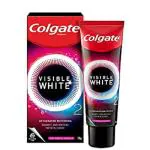 Colgate Visible White O2, Teeth Whitening Toothpaste, Aromatic Mint, 100 (2x50g pack of 2)