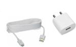Webilla Wall Charger Accessory Combo For Samsung Galaxy J3 (White)