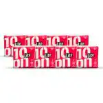 10 on Lite 1 Ply Soft Serviettes Tissue Paper Napkins-30 X 30 CM/12 x 12 Inch-100 Napkin, Pack of 8