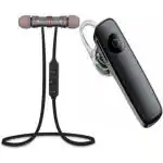 N2B Magnet and K1 True Wireless Bluetooth Headset Black (Pack of 2)