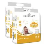 Evelance Baby Dry Pants Medium Size Bubble sheet care pants, for 7-12kg Baby Weight (Medium Size - 132 Pcs)