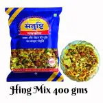 Santushti Namkeen | Special Hing Mixture | 400 gm, Crispy & Spicy