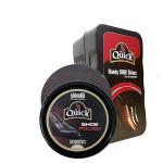 QUICK NUBUCK & SUEDE SHOE POLISH Wax - Color Brown - (Pack 40 Grams) and Shoe Shiner. Enriched With Leather Nourishing Oil