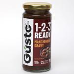 Gusto Foods Ready to Cook Manchurian Gravy - 250gm | Indo-Chinese Gravy | Resturant like Chinese at Home | Ready to Cook in 3 Easy Steps | Gravy or as even Dip / Chutney
