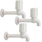 Vinayak Durable and Rust Free Bib Cock Water Tap (pack of 3)
