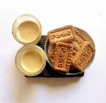 Giftingazebo Chai Biscuit Miniature Food Fridge Magnet