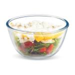 Treo by Milton 1500 Ovensafe Mixing Borosilicate Glass Bowl, 1 Piece, 1550 ml, Transparent | Microwave Safe | OTG Safe | Freezer Safe | Dishwasher Safe