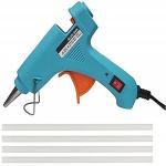 Gunstick 20W With 04 Glue Sticks Hot Melt Glue Gun Dodger Blue Color With Power Indicator