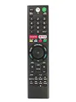 HDF Plastic Rmf-Tx300U Voice Remote Control With Netflix Google Play Function For Sony Bravia(1207)