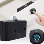BioEnable L300 Fingerprint Cabinet Lock, Smart Biometric Cabinet Lock, Keyless Drawer Wardrobe Lock